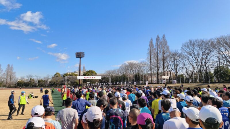 鴻巣パンジーマラソン　スタート地点